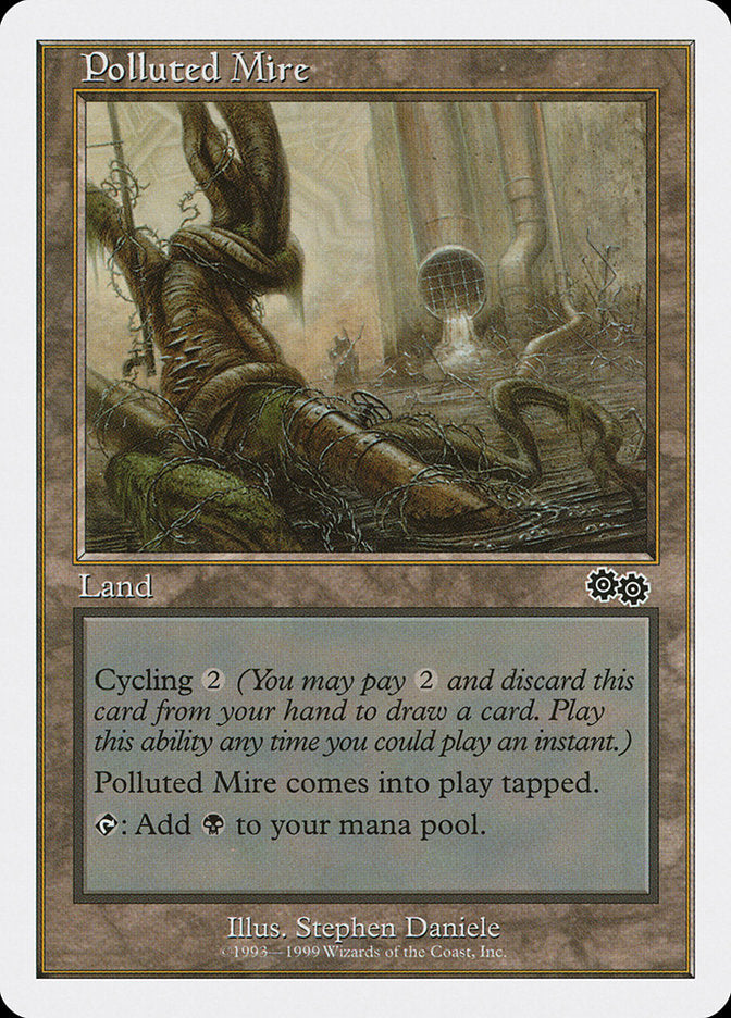 Polluted Mire [Battle Royale] MTG Single Magic: The Gathering    | Red Claw Gaming