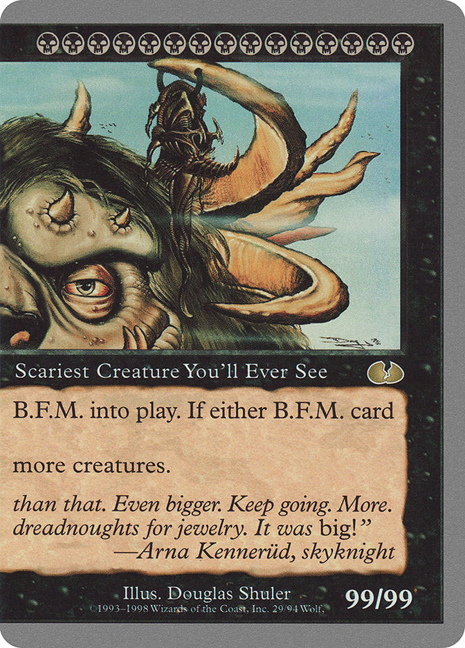 B.F.M. (Big Furry Monster) (29/94) [Unglued] MTG Single Magic: The Gathering    | Red Claw Gaming