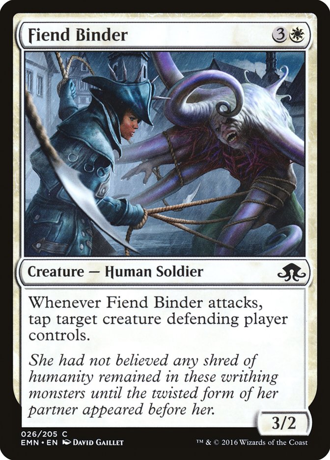Fiend Binder [Eldritch Moon] MTG Single Magic: The Gathering    | Red Claw Gaming