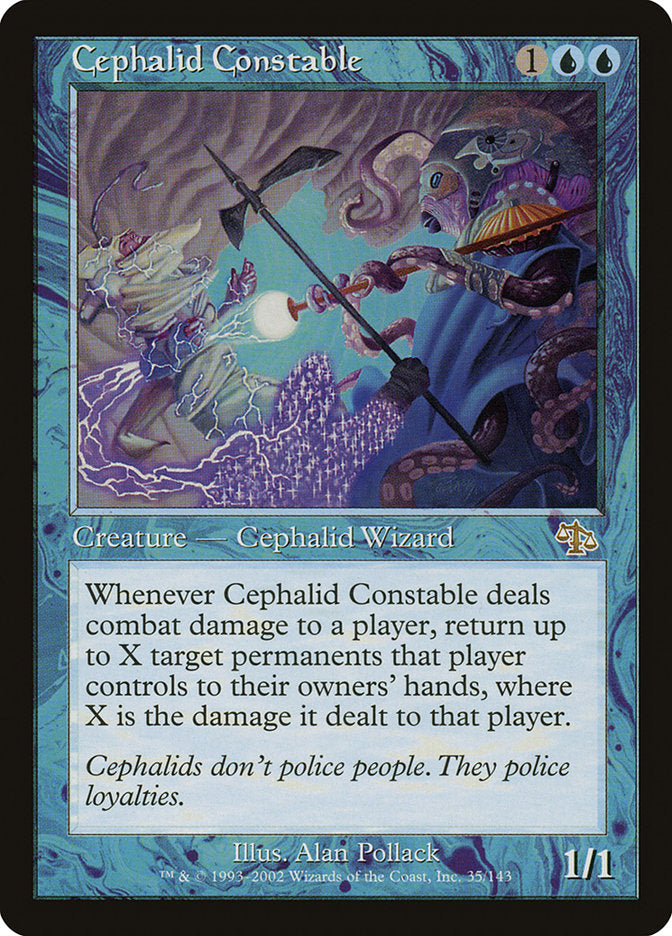 Cephalid Constable [Judgment] MTG Single Magic: The Gathering    | Red Claw Gaming