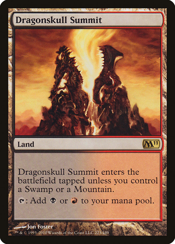Dragonskull Summit [Magic 2011] MTG Single Magic: The Gathering    | Red Claw Gaming