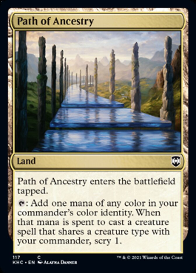 Path of Ancestry [Kaldheim Commander] MTG Single Magic: The Gathering    | Red Claw Gaming