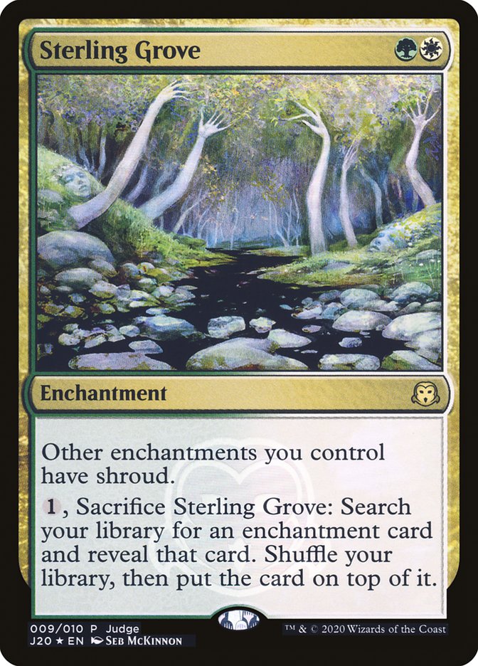 Sterling Grove [Judge Gift Cards 2020] MTG Single Magic: The Gathering    | Red Claw Gaming