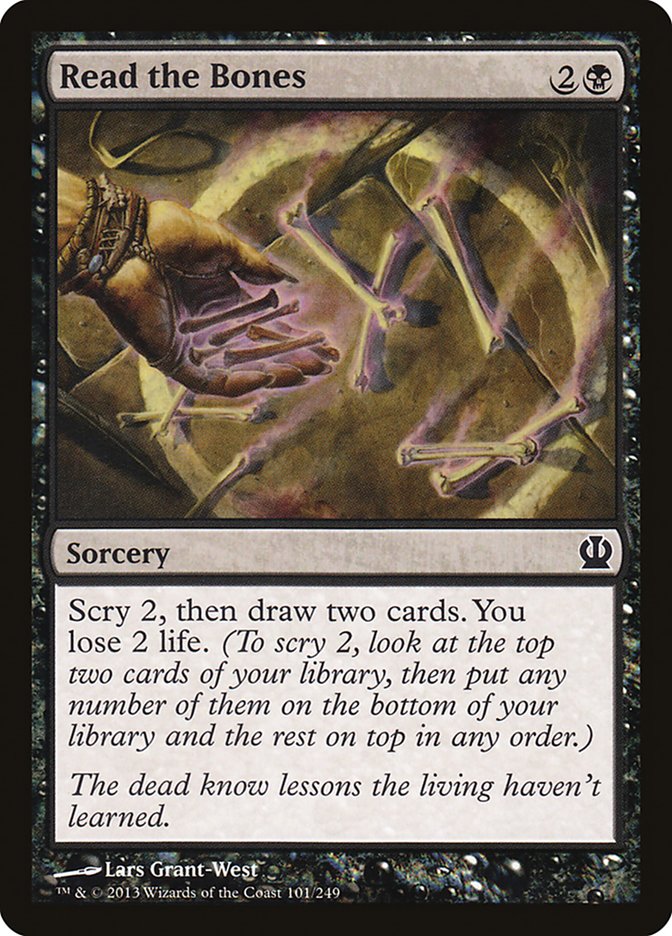 Read the Bones [Theros] MTG Single Magic: The Gathering    | Red Claw Gaming