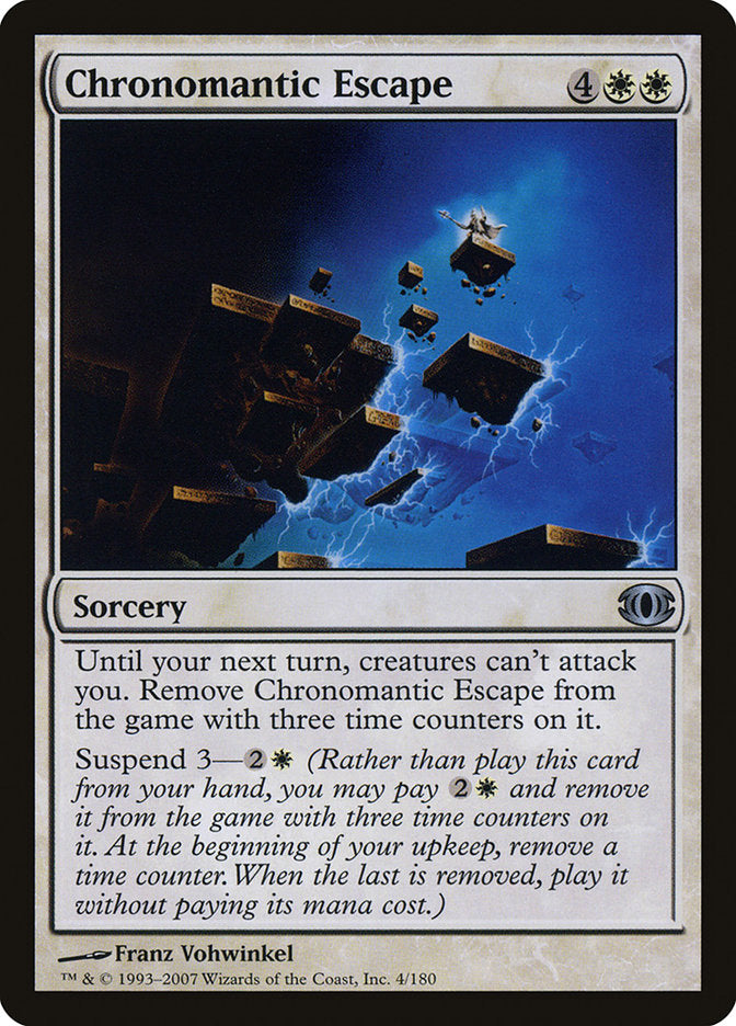 Chronomantic Escape [Future Sight] MTG Single Magic: The Gathering    | Red Claw Gaming