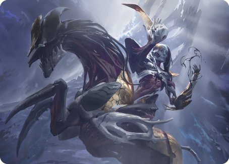 Ria Ivor, Bane of Bladehold Art Card [Phyrexia: All Will Be One Art Series] MTG Single Magic: The Gathering    | Red Claw Gaming