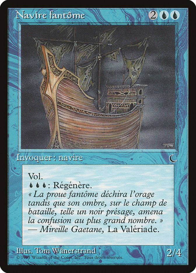 Ghost Ship (French) - "Navire fantome" [Renaissance] MTG Single Magic: The Gathering    | Red Claw Gaming