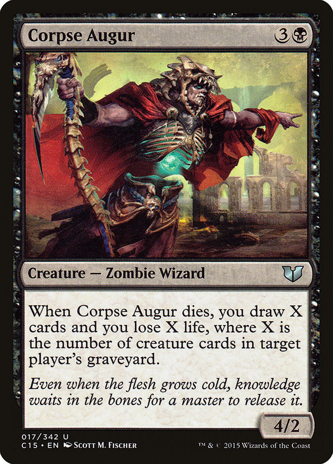 Corpse Augur [Commander 2015] MTG Single Magic: The Gathering    | Red Claw Gaming