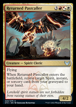 Returned Pastcaller [Strixhaven: School of Mages] MTG Single Magic: The Gathering    | Red Claw Gaming
