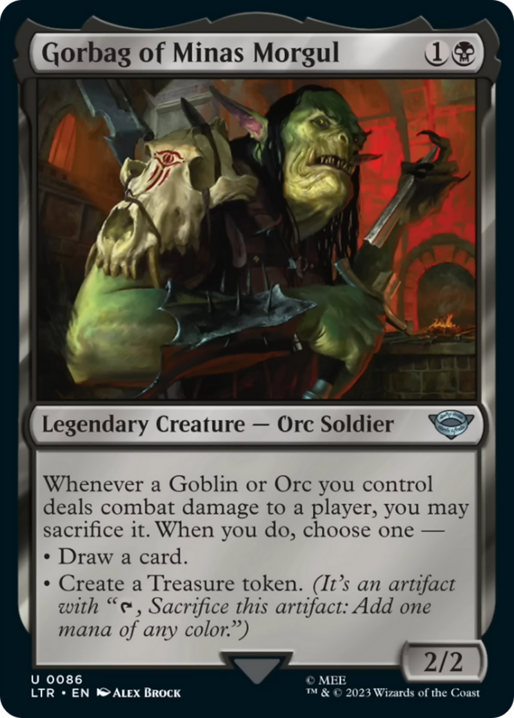 Gorbag of Minas Morgul [The Lord of the Rings: Tales of Middle-Earth] MTG Single Magic: The Gathering    | Red Claw Gaming