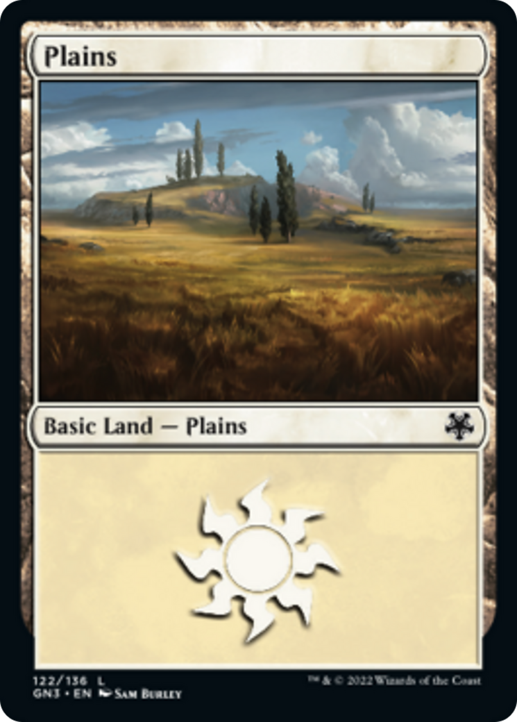 Plains (122) [Game Night: Free-for-All] MTG Single Magic: The Gathering    | Red Claw Gaming