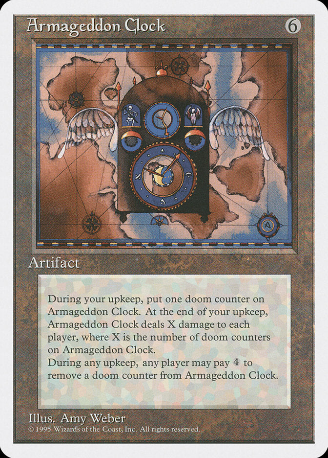 Armageddon Clock [Fourth Edition] MTG Single Magic: The Gathering    | Red Claw Gaming