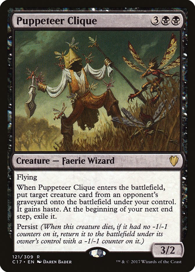 Puppeteer Clique [Commander 2017] MTG Single Magic: The Gathering    | Red Claw Gaming
