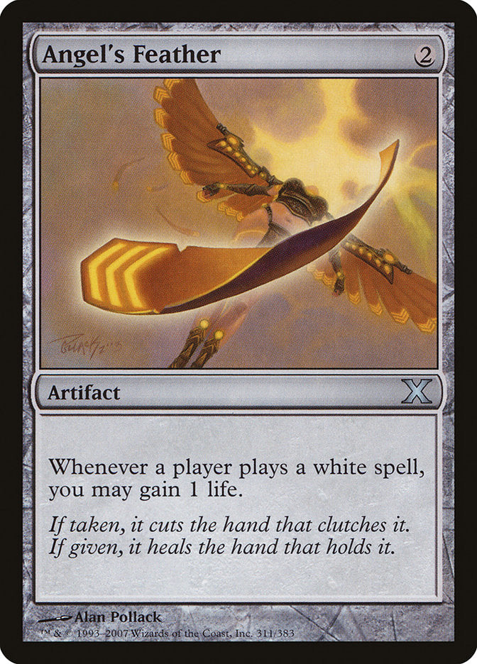 Angel's Feather [Tenth Edition] MTG Single Magic: The Gathering    | Red Claw Gaming