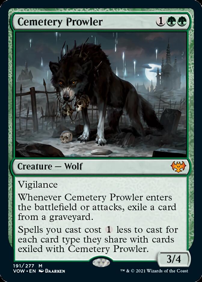 Cemetery Prowler [Innistrad: Crimson Vow] MTG Single Magic: The Gathering    | Red Claw Gaming