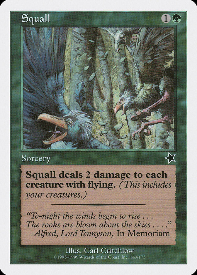 Squall [Starter 1999] MTG Single Magic: The Gathering    | Red Claw Gaming