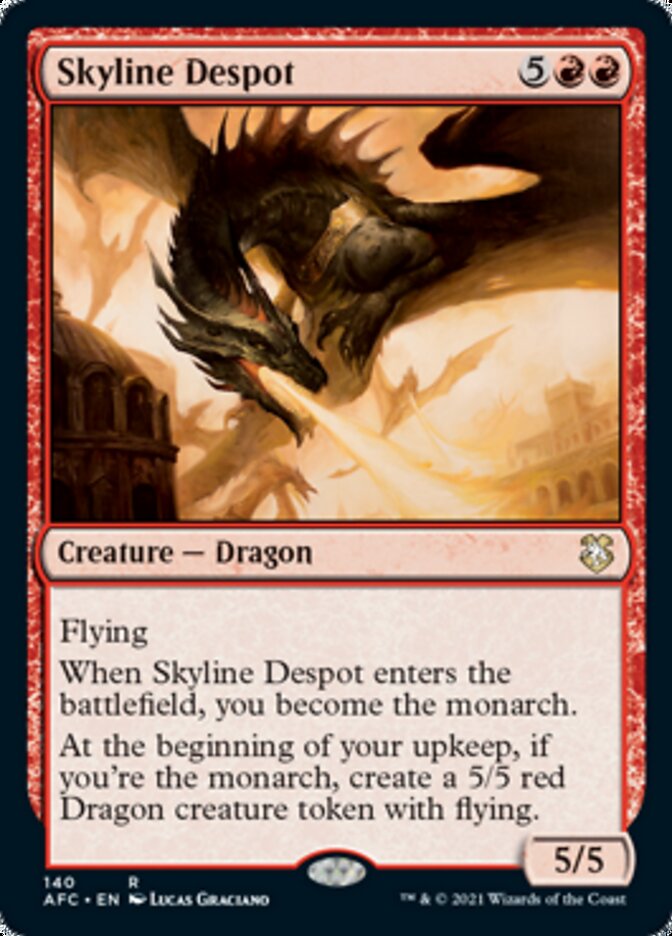 Skyline Despot [Dungeons & Dragons: Adventures in the Forgotten Realms Commander] MTG Single Magic: The Gathering    | Red Claw Gaming