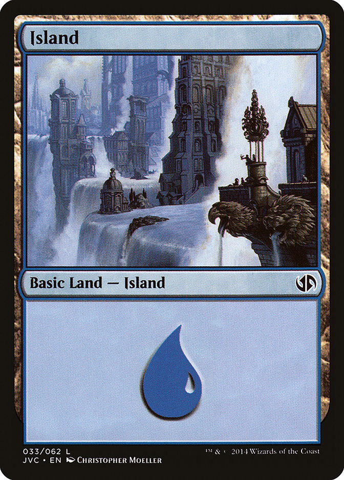 Island (33) [Duel Decks Anthology] MTG Single Magic: The Gathering    | Red Claw Gaming