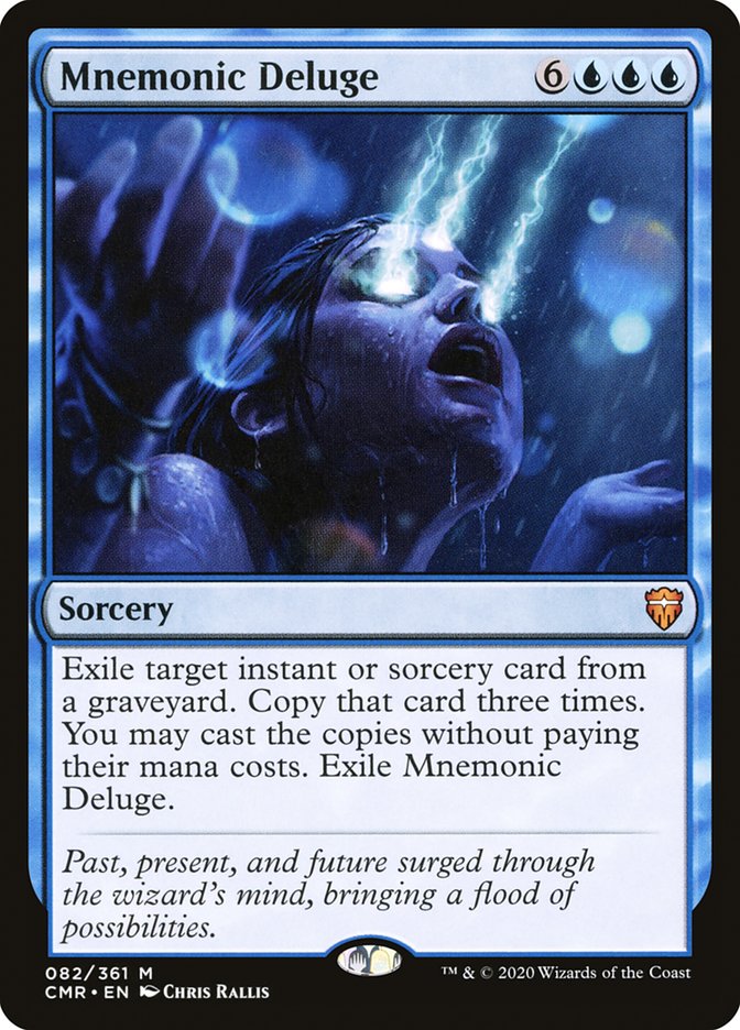 Mnemonic Deluge [Commander Legends] MTG Single Magic: The Gathering    | Red Claw Gaming