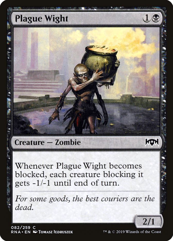 Plague Wight [Ravnica Allegiance] MTG Single Magic: The Gathering    | Red Claw Gaming