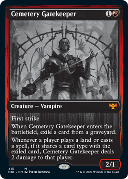 Cemetery Gatekeeper [Innistrad: Double Feature] MTG Single Magic: The Gathering    | Red Claw Gaming