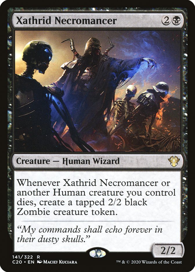 Xathrid Necromancer [Commander 2020] MTG Single Magic: The Gathering    | Red Claw Gaming