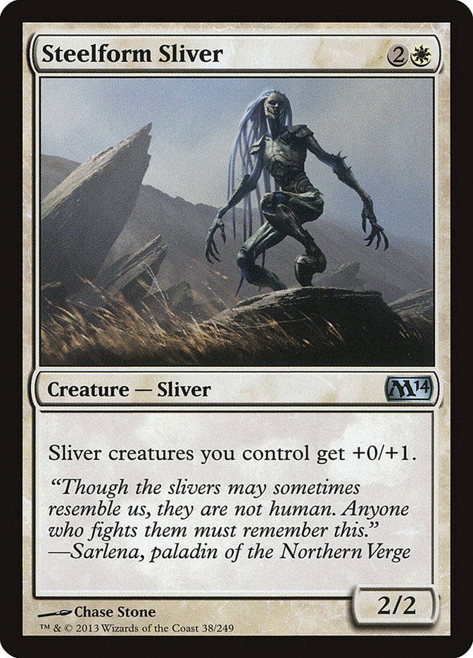 Steelform Sliver [Magic 2014] MTG Single Magic: The Gathering    | Red Claw Gaming