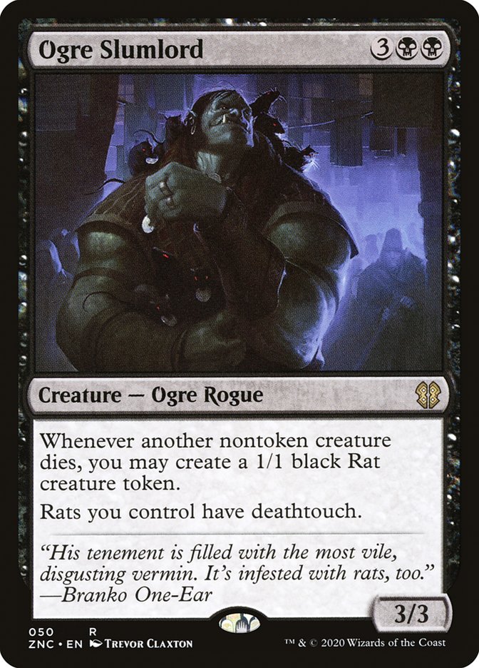 Ogre Slumlord [Zendikar Rising Commander] MTG Single Magic: The Gathering    | Red Claw Gaming