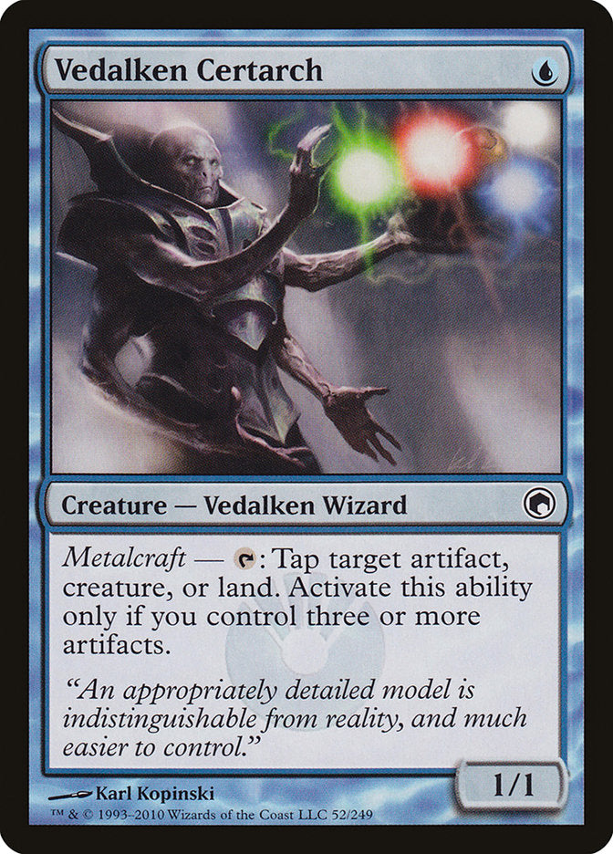 Vedalken Certarch [Scars of Mirrodin] MTG Single Magic: The Gathering    | Red Claw Gaming