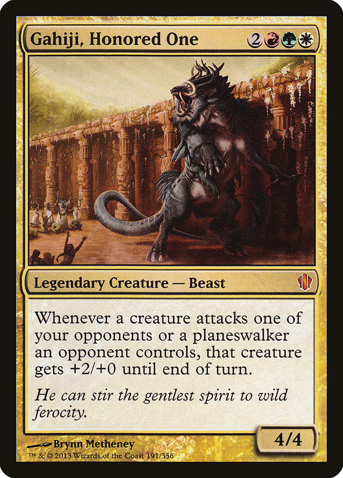 Gahiji, Honored One [Commander 2013] MTG Single Magic: The Gathering    | Red Claw Gaming