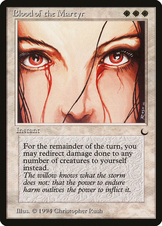 Blood of the Martyr [The Dark] MTG Single Magic: The Gathering    | Red Claw Gaming