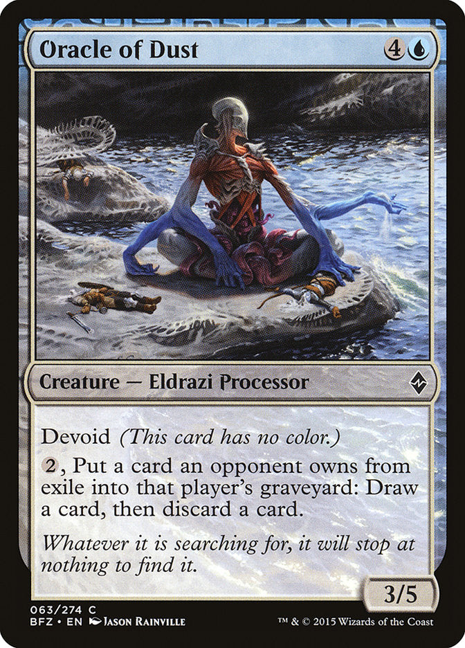 Oracle of Dust [Battle for Zendikar] MTG Single Magic: The Gathering    | Red Claw Gaming