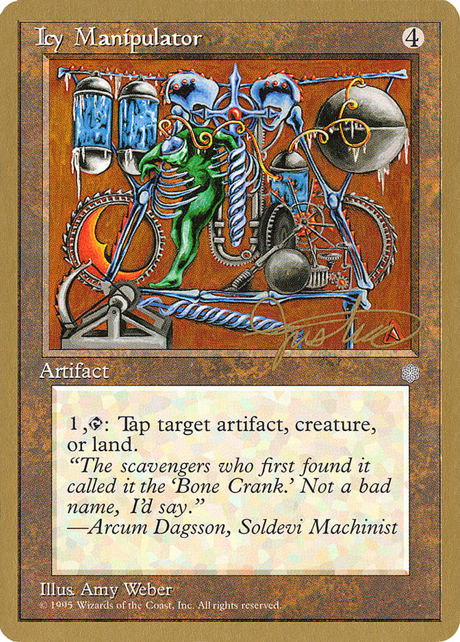 Icy Manipulator (Mark Justice) [Pro Tour Collector Set] MTG Single Magic: The Gathering    | Red Claw Gaming