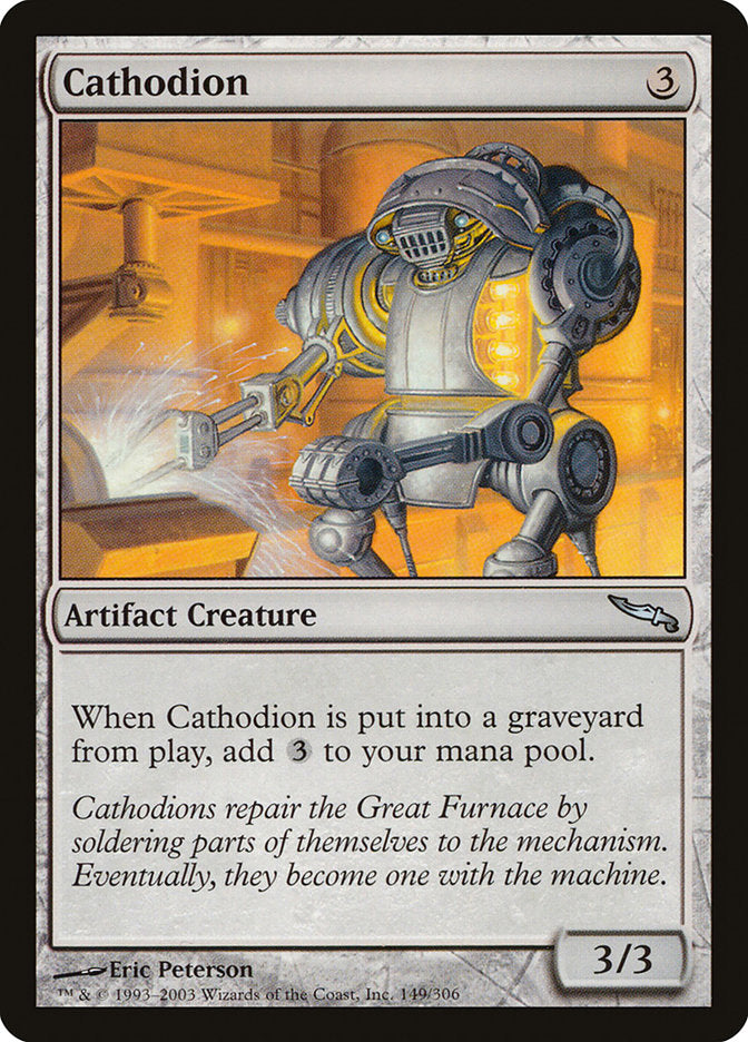 Cathodion [Mirrodin] MTG Single Magic: The Gathering    | Red Claw Gaming