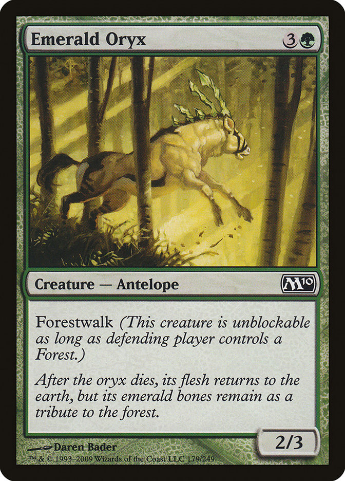 Emerald Oryx [Magic 2010] MTG Single Magic: The Gathering    | Red Claw Gaming