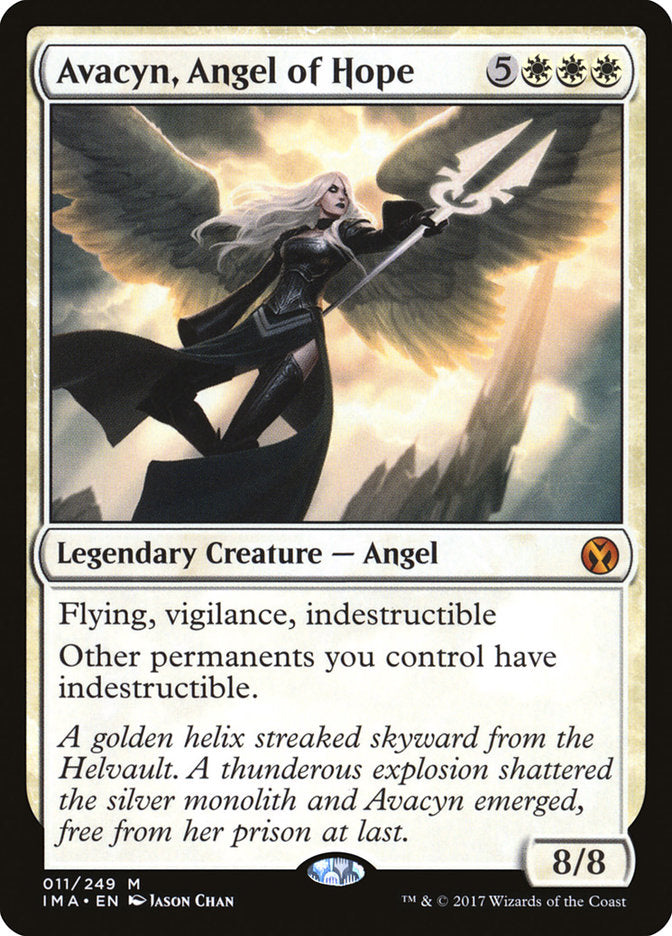 Avacyn, Angel of Hope [Iconic Masters] MTG Single Magic: The Gathering    | Red Claw Gaming