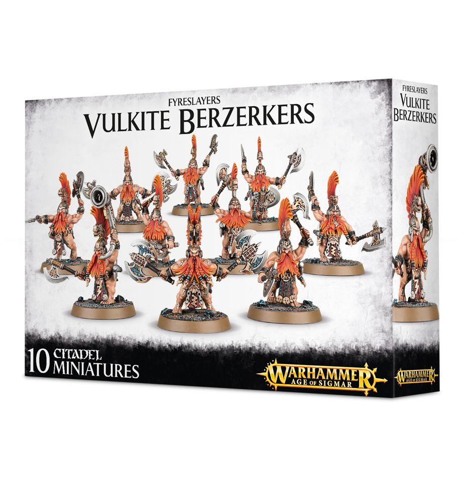 FYRESLAYERS VULKITE BERZERKERS Fyreslayers Games Workshop | Red Claw Gaming