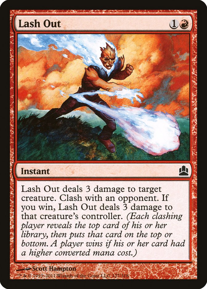 Lash Out [Commander 2011] MTG Single Magic: The Gathering    | Red Claw Gaming