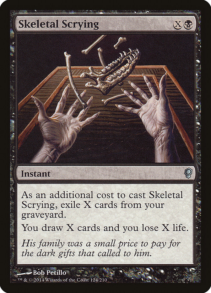 Skeletal Scrying [Conspiracy] MTG Single Magic: The Gathering    | Red Claw Gaming