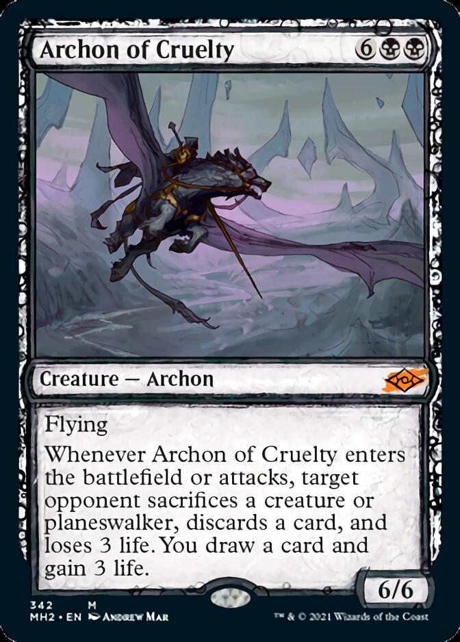 Archon of Cruelty (Sketch) [Modern Horizons 2] MTG Single Magic: The Gathering    | Red Claw Gaming