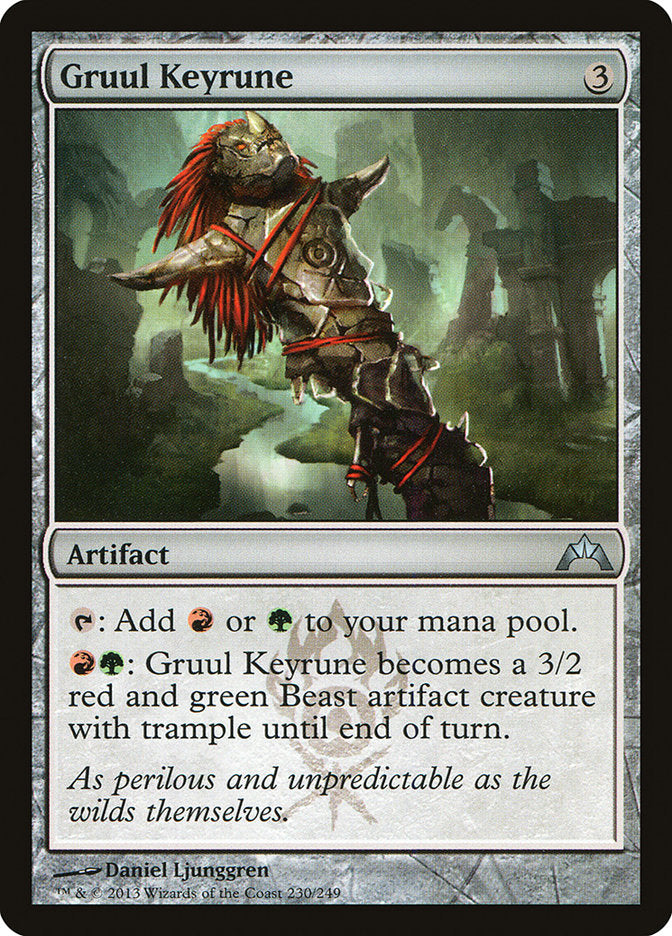 Gruul Keyrune [Gatecrash] MTG Single Magic: The Gathering    | Red Claw Gaming