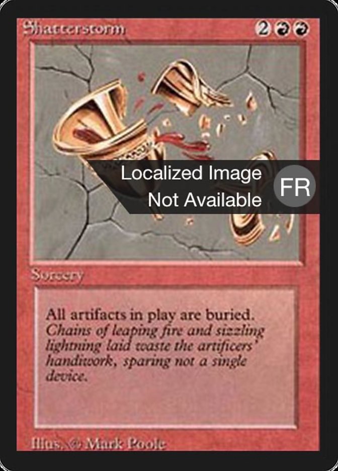Shatterstorm [Foreign Black Border] MTG Single Magic: The Gathering    | Red Claw Gaming
