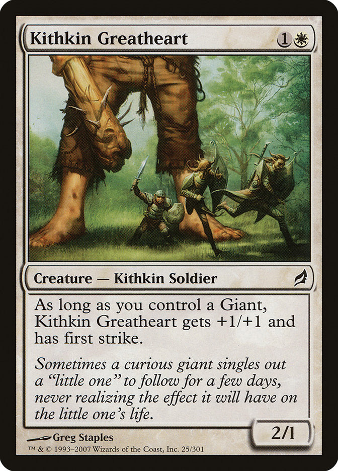 Kithkin Greatheart [Lorwyn] MTG Single Magic: The Gathering    | Red Claw Gaming