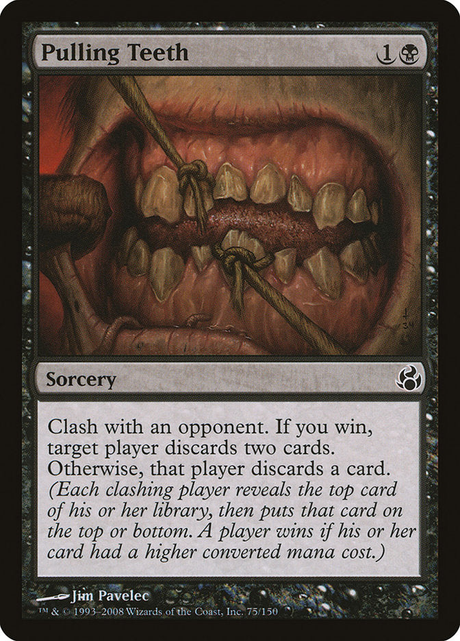 Pulling Teeth [Morningtide] MTG Single Magic: The Gathering    | Red Claw Gaming
