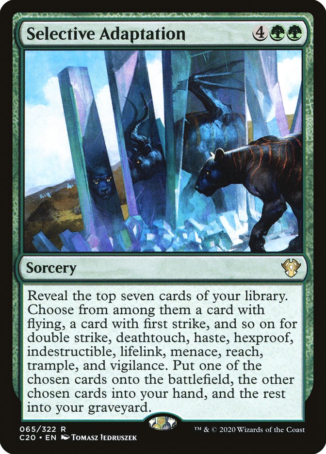 Selective Adaptation [Commander 2020] MTG Single Magic: The Gathering    | Red Claw Gaming
