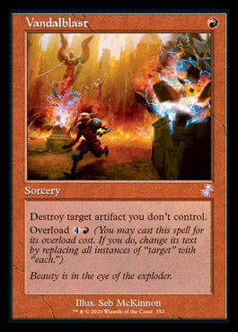 Vandalblast (Timeshifted) [Time Spiral Remastered] MTG Single Magic: The Gathering    | Red Claw Gaming