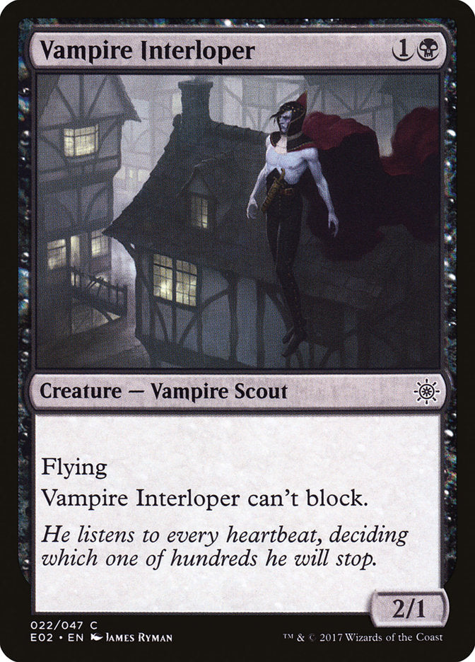 Vampire Interloper [Explorers of Ixalan] MTG Single Magic: The Gathering    | Red Claw Gaming