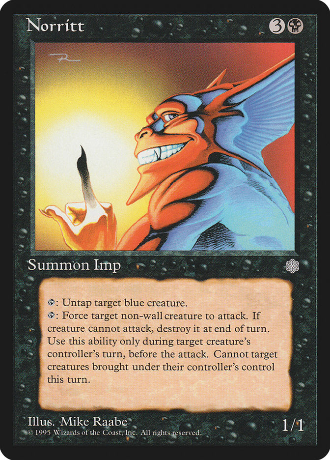 Norritt [Ice Age] MTG Single Magic: The Gathering    | Red Claw Gaming