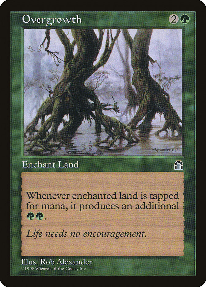 Overgrowth [Stronghold] MTG Single Magic: The Gathering    | Red Claw Gaming