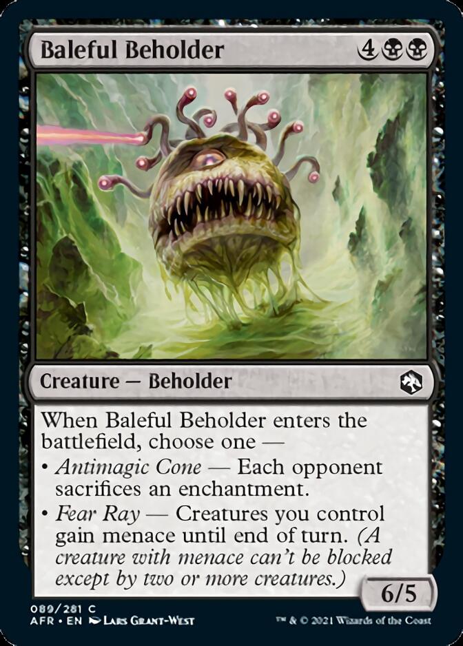 Baleful Beholder [Dungeons & Dragons: Adventures in the Forgotten Realms] MTG Single Magic: The Gathering    | Red Claw Gaming